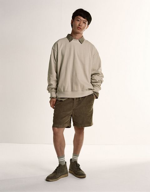 Мужские брюки American Eagle AE Flex 7" Corduroy Lived-In Trekker Short
