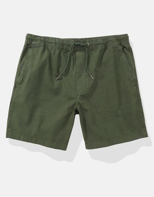 AE 8" Flex Lived-In Linen-Blend Trekker Short