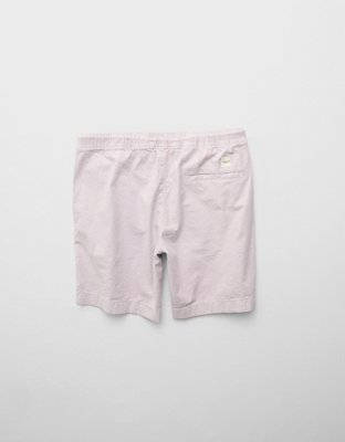 AE 8" Flex Lived-In Linen-Blend Trekker Short