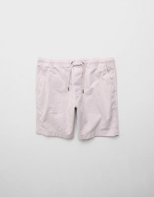 AE 8" Flex Lived-In Linen-Blend Trekker Short