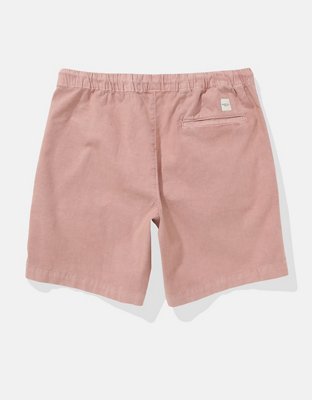 AE 8" Flex Lived-In Linen-Blend Trekker Short