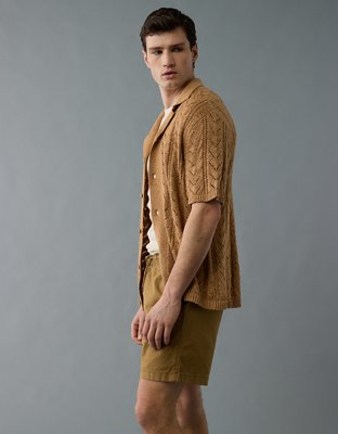 AE 7" Flex Linen-Blend Trekker Short