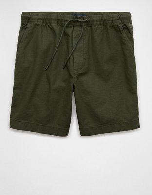 AE 7 Flex Linen-Blend Trekker Short