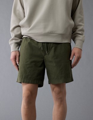 AE 7" Flex Linen-Blend Trekker Short