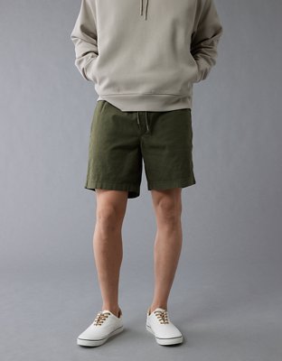 AE 7" Flex Linen-Blend Trekker Short