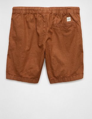 AE 7" Flex Linen-Blend Trekker Short