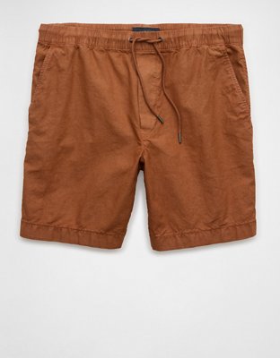 AE 7 Flex Linen-Blend Trekker Short