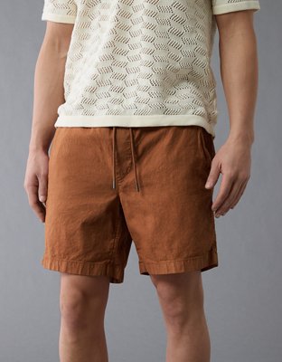 AE 7" Flex Linen-Blend Trekker Short