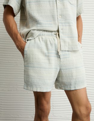 AE 5" Textured Striped Lived-In Trekker Short
