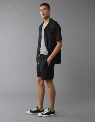 AE 5" Flex Knit Striped Trekker Short