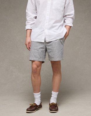 AE 7" Striped Lived-In Trekker Short