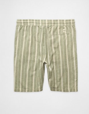 AE 10" Linen-Blend Trekker Short