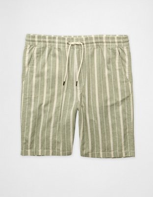 AE 10" Linen-Blend Trekker Short
