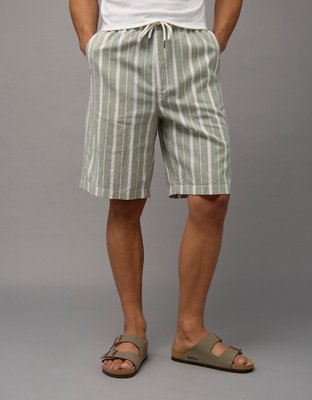 AE 10" Linen-Blend Trekker Short