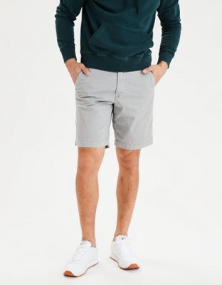 gray khaki shorts