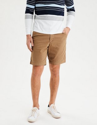 Khaki shorts cheap mens american eagle