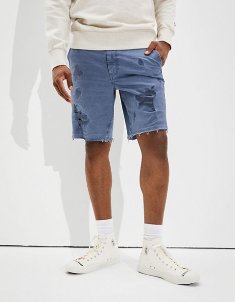 Мужские брюки American Eagle AE Flex Lived-In Khaki Short