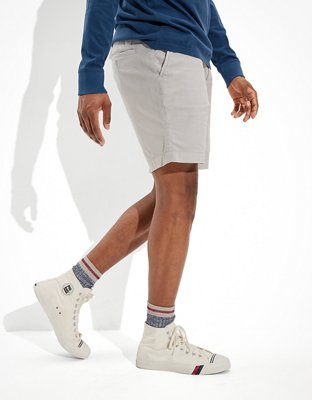 AE 9" Flex Lived-In Khaki Short