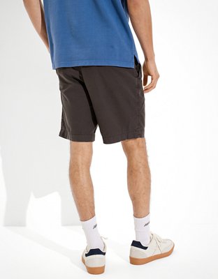 AE 9" Flex Lived-In Khaki Short