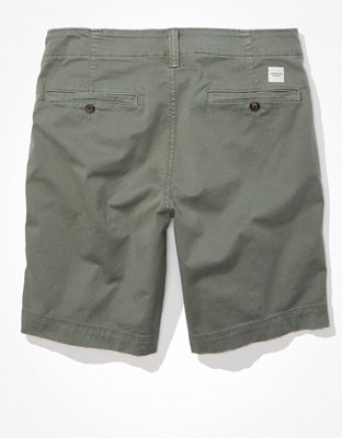 AE 9" Flex Lived-In Khaki Short