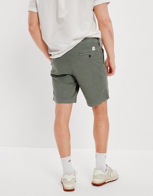 AE 9" Flex Lived-In Khaki Short