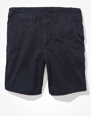 AE 9" Flex Lived-In Khaki Short