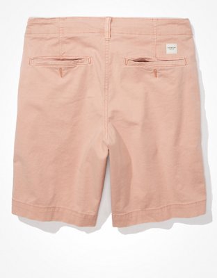 AE 9" Flex Lived-In Khaki Short