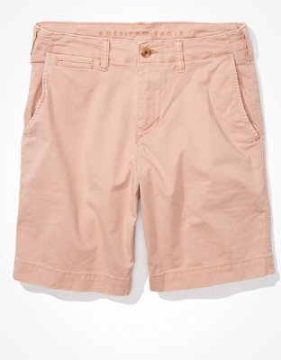 AE 9" Flex Lived-In Khaki Short