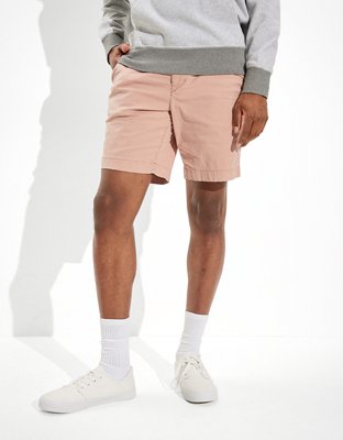 AE 9" Flex Lived-In Khaki Short