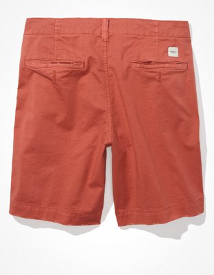 AE 9" Flex Lived-In Khaki Short