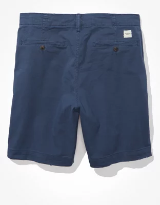 AE Flex 9" Lived-In Khaki Short