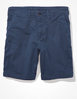 Mens blue shop khaki shorts