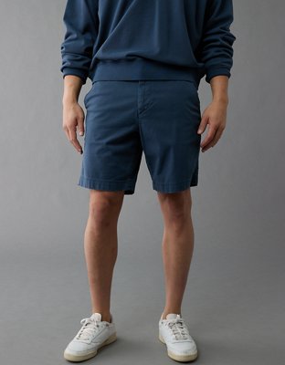 AE Flex 12 Longer Length Lived-In Khaki Short