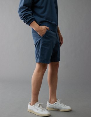 AE 9" Flex Lived-In Khaki Short