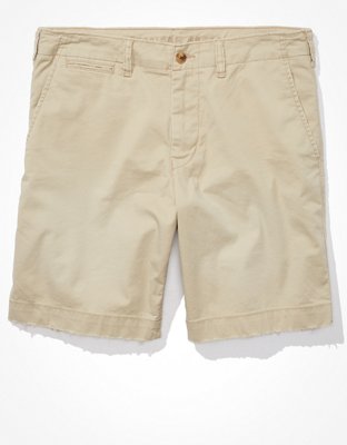 AE Flex 12 Longer Length Lived-In Khaki Short