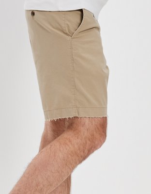 AE 9" Flex Lived-In Khaki Short