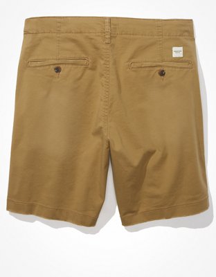 AE 9" Flex Lived-In Khaki Short
