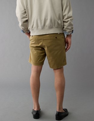 AE 9" Flex Lived-In Khaki Short