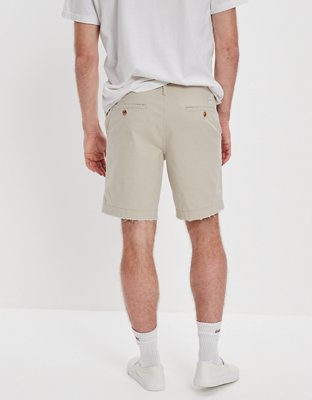 AE 9" Flex Lived-In Khaki Short