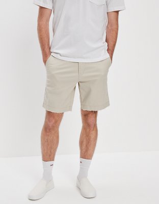 AE 9" Flex Lived-In Khaki Short