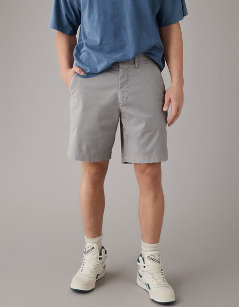 Мужские брюки American Eagle AE Flex 9" Weekend Khaki Short