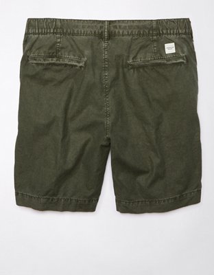 AE Flex 9" Linen-Blend Weekend Short