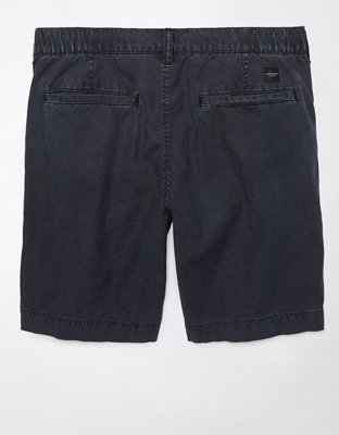 AE 9" Flex Weekend Linen-Blend Short