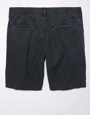 AE Flex 9" Weekend Linen-Blend Short