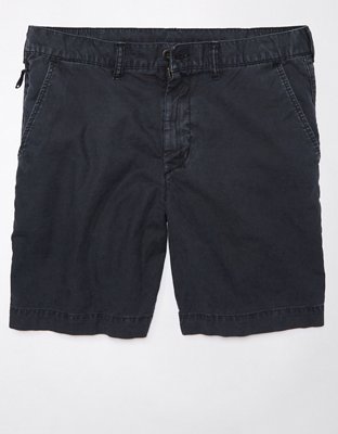AE 9" Flex Weekend Linen-Blend Short