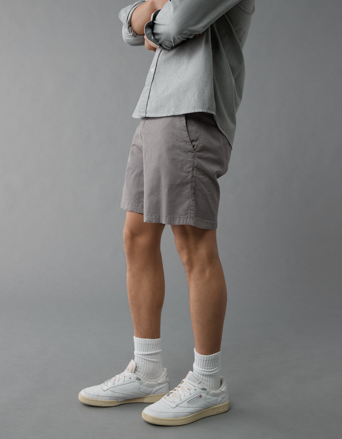 AE 7" Flex Khaki Short - image 5
