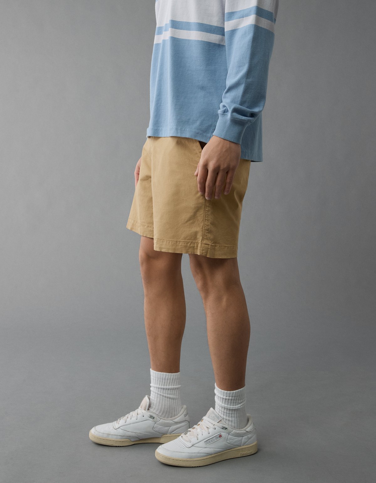 AE 7" Flex Khaki Short - image 5