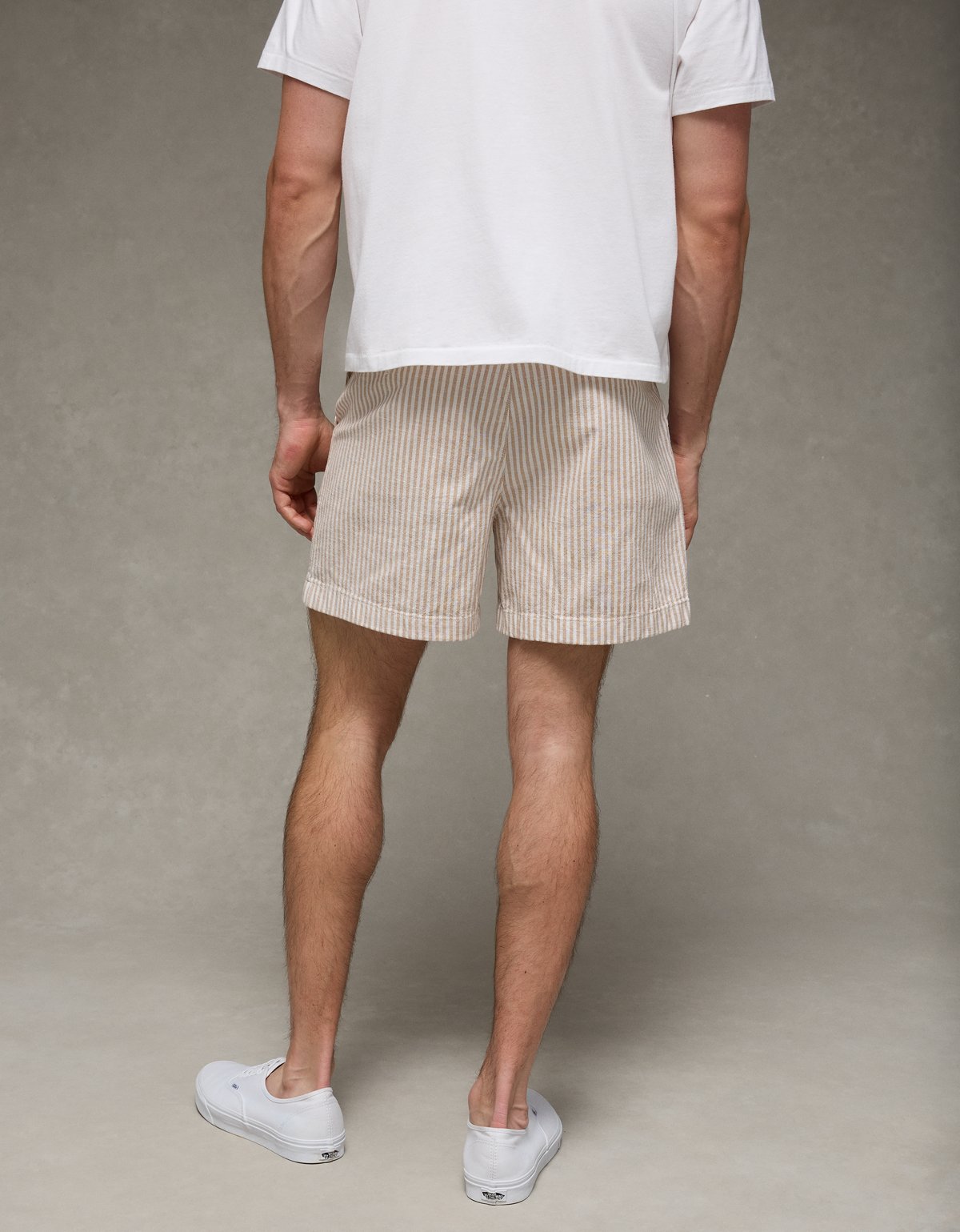 AE 5" Flex Lived-In Khaki Short - image 2