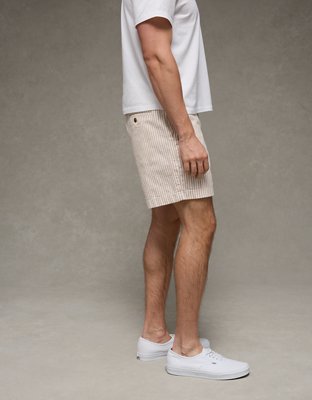 AE 5" Flex Lived-In Khaki Short