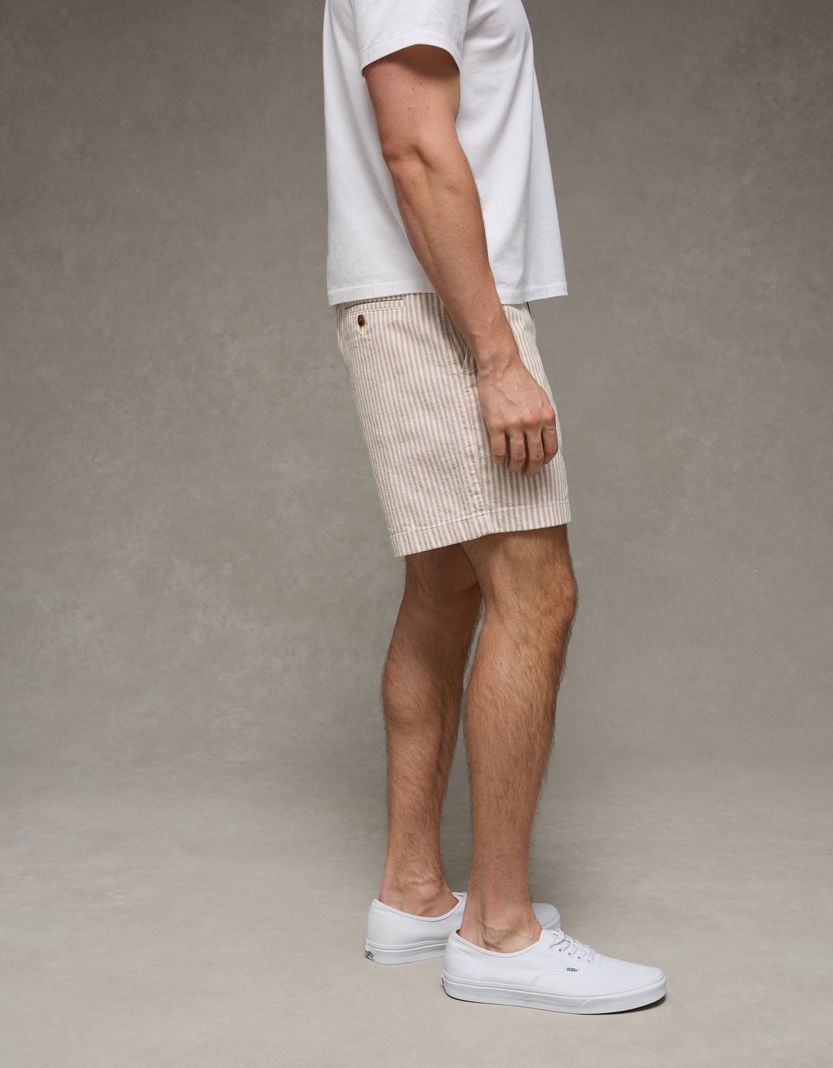 AE 5" Flex Lived-In Khaki Short - image 5